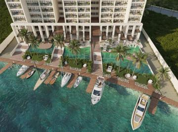 Departamento · 142m² · 2 Recámaras · 2 Estacionamientos · Departamento Nuevo en Venta en Puerto Cancún 2 Recámaras 3 Baños