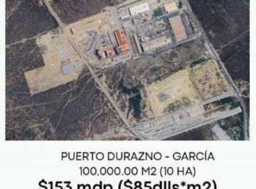 Terreno industrial , García · Terreno de 10 Has en García, Nl