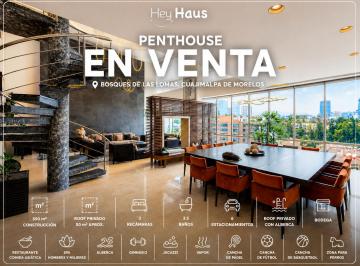 Departamento de 3 habitaciones, Cuajimalpa de Morelos · Penthouse en Bosques de Las Lomas, Cuajimalpa de Morelos