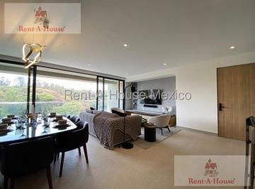 Departamento · 146m² · 2 Recámaras · 2 Estacionamientos · Departamento en Venta en Bosque Real, Huixquilucan Jl 27 - 301.