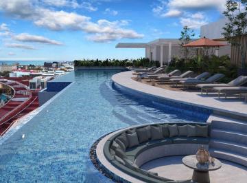 Departamento · 43m² · 1 Recámara · 1 Estacionamiento · Estilo de Vida Caribeño a Pasos del Mar: Departamento 1 Rec. Llave en Mano