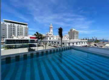 Departamento · 120m² · 2 Recámaras · 2 Estacionamientos · Malecón de Veracruz, Departamento Amueblado en Renta de 2 Recámaras en Torre Arista 500