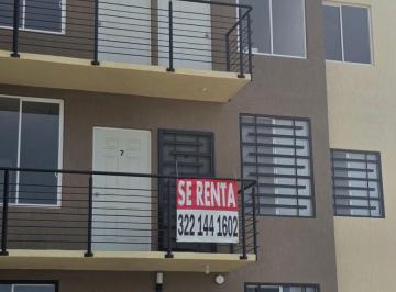 Departamento de 2 habitaciones, Bahía de Banderas · Departamento en Renta – Fracc. Zitadela (Sin Muebles - Planta Media en Esquina) con Alberca
