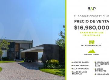 Casa de 2 habitaciones, León · Casa de 744 m² con 2 Recámaras en Venta en El Bosque Country Club