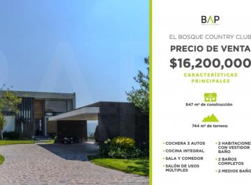 Casa de 2 habitaciones, León · Casa de 744 m² con 2 Recámaras en Venta en El Bosque Country Club