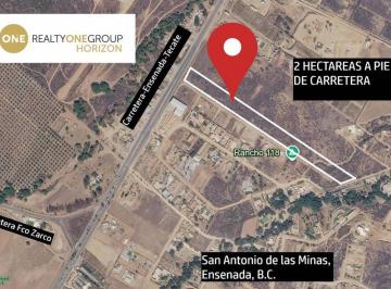 Terreno / Lote , Ensenada · Terreno de 20000 m² en Venta en San Antonio de Las Minas