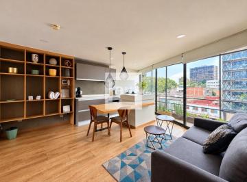 Departamento de 1 habitación, Cuauhtémoc · Loft con Terraza Privada en Venta en Juárez