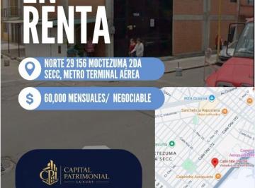 Bodega comercial , Venustiano Carranza · En Renta Bodega con Arcotecho 150 m² a Unos Pasos del Metro Moctezuma 2da Secc. Cdmx