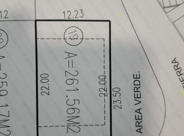 Plano de Terreno · Venta Terreno Via Cumbres Esquina
