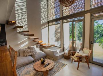 fb63df47fb45ab9d349cc2d8ab1ce885a471882ff19f236b9687d24705579806 · Departamento Loft Doble Altura Samiik Tulum