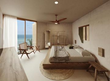 Departamento · 60m² · 1 Recámara · 1 Estacionamiento · Un Estilo de Vida Frente Al Paraíso Holbox, Departamento 1 Rec, Llave en Mano