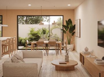 Casa · 201m² · 3 Recámaras · 2 Estacionamientos · Casa con Jardin en Residencial con Casa Club en Venta Playa del Carmen