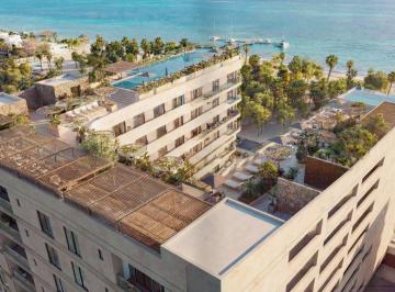Departamento · 96m² · 2 Recámaras · Departamento con Vista Al Mar y Club de Playa Privado en Venta Cancun
