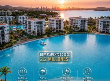 Departamento de 1 habitación, Mazatlán · Bluu Laguna y Playa