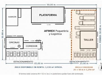 Terreno comercial , Monterrey · Renta de Terreno Industrial con Oficinas y Estructuras
