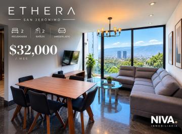 Departamento de 2 habitaciones, Monterrey · Departamento Renta en Etherea, San Jeronimo