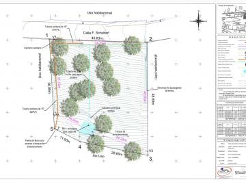 Terreno / Lote , Morelia · Terreno en Venta en La Loma, Morelia | 1,695 m² en Schubert