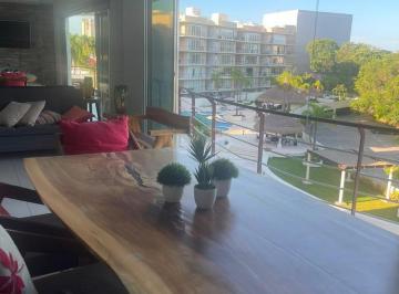 Departamento · 100m² · 2 Recámaras · 2 Estacionamientos · Departamento Amueblado en Renta en Taina Residencial Cumbres Cancún