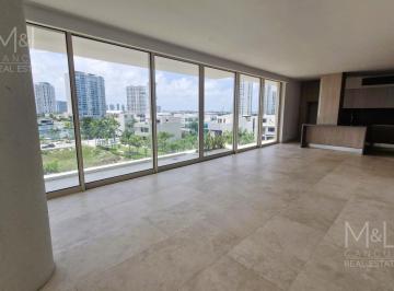 Departamento · 2578m² · 4 Recámaras · 2 Estacionamientos · Departamento en Renta Puerto Cancún, Alba 4 Recámaras en Marina Residencial