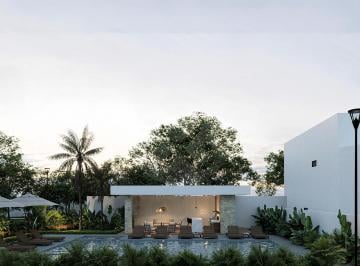 Casa en condominio · 166m² · 3 Recámaras · 2 Estacionamientos · Balché Villas: Casa en Condominio en Venta en Tulum