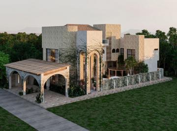 Villa · 512m² · 4 Recámaras · 2 Estacionamientos · Villa de Diseñador, 4 Recs. con Rooftop, 2 Albercas y Vistas a La Selva