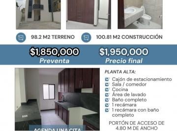 Departamento · 98m² · 2 Recámaras · 1 Estacionamiento · Departamentos en Venta en Col. del Pueblo, Tampico, Tamaulipas.