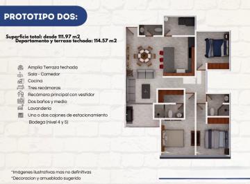 N/A · Departamento Torre Le Blanc 1a. Privada Cuauhtemoc, 3 Recamaras, 2.5 Baños y 2 Cajones Estacionamien