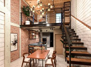 Departamento de 1 habitación, El Marqués · Loft Doble Altura Estilo Industrial