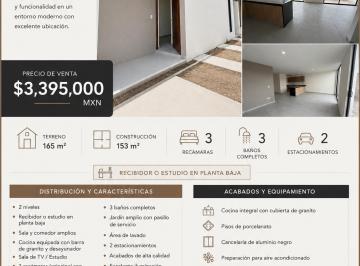 Casa en condominio de 3 habitaciones, El Marqués · Viu Panorama 3 Recámaras, 165 m² Casa Nueva en Venta Frente Al Colegio Bretón
