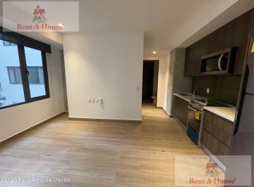 Departamento · 43m² · 1 Recámara · Departamento en Renta en Roma Norte, Cuauhtémoc Gis 26 - 2208