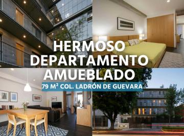 Departamento de 2 habitaciones, Guadalajara · Hermoso Departamento Amueblado en Colonia Ladron de Guevara