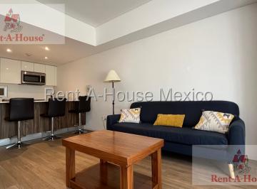 Departamento · 55m² · 1 Recámara · 2 Estacionamientos · Departamento en Renta Amueblado, Col. Anáhuac Nuevo Polanco Mp 27 - 170