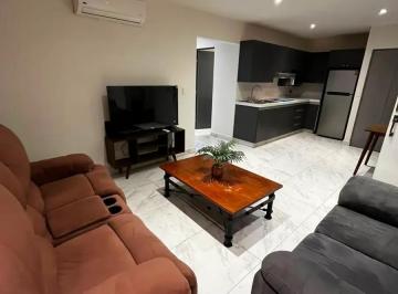 1 · Renta Departamento Amueblado con Terraza 2 Rec en Apodaca Nave 01
