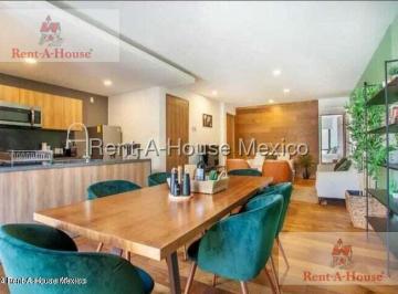 Departamento · 138m² · 3 Recámaras · 1 Estacionamiento · Departamento en Renta, Piso 2, Roma Norte, Cuauhtémoc Mp 27 - 78