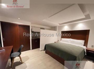 Departamento · 30m² · 1 Recámara · Departamento en Renta en Miguel Hidalgo, Escandon Am. 26 - 1810