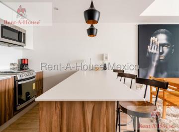 Departamento · 55m² · 1 Recámara · 1 Estacionamiento · Renta Departamento en Parques Plaza Lago Alberto 442 Anahuac