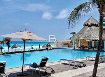 Departamento · 206m² · 2 Recámaras · Departamento en Cancun Ocean Front en Renta Equipado