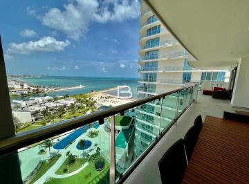 Departamento · 135m² · 3 Recámaras · 2 Estacionamientos · Departamento en Renta Equipado Novo Cancún