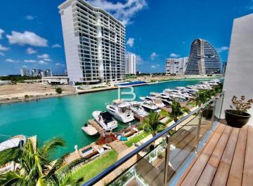 Casa · 150m² · 3 Recámaras · 2 Estacionamientos · Casa en Renta en Canal Homes Puerto Cancún
