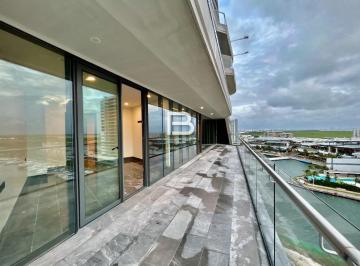 Departamento · 205m² · 2 Recámaras · 2 Estacionamientos · Shark Tower Puerto Cancun Departamento en Renta con Muebles