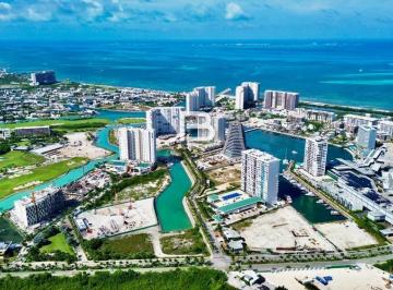 Departamento · 120m² · 2 Recámaras · 2 Estacionamientos · Marina Condo Puerto Cancun Departamento en Renta Amueblado