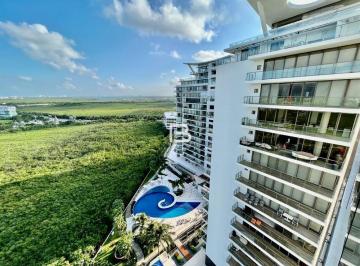 Departamento · 170m² · 2 Recámaras · 2 Estacionamientos · Departamento en Renta en Cancun Towers Amueblado