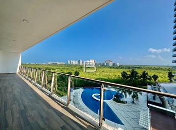 Departamento · 280m² · 3 Recámaras · 2 Estacionamientos · Departamento Amueblado en Renta en Be Towers Puerto Cancún