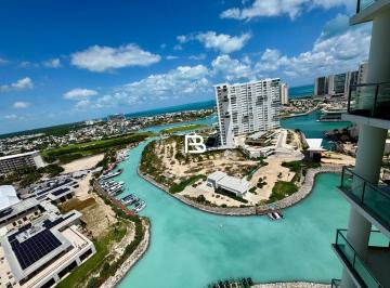 Departamento · 187m² · 2 Recámaras · 2 Estacionamientos · En Renta Departamento Amueblado en Puerto Cancun
