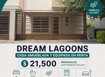 Casa · 3 Recámaras · Casa en Fraccionamiento Crystal Lagoons