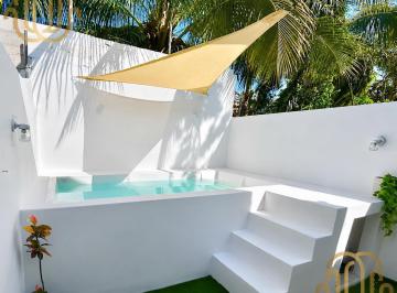 Casa · 70m² · 1 Estacionamiento · Casa en Venta con Piscina Privada Cerca de Playa Xcalacoco | Playa del Carmen