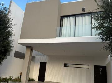 Casa · 252m² · 3 Recámaras · 2 Estacionamientos · Renta Casa Amueblada en Privada Dalia (El Yerbaniz) Carretera Nacional Santiago - con Alberca