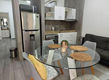 Comedor · Departamento Amueblado 1 Rec 1 Baño 47 m² en Renta en Playa del Carmen con Alberca