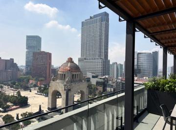 Departamento de 1 habitación, Cuauhtémoc · Departamento Amueblado en Renta a Una Calle del Monumento a La Revolucion