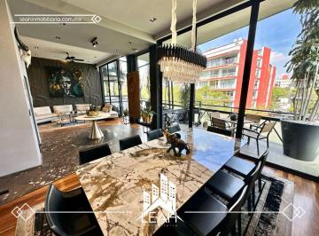 Departamento de 3 habitaciones, Cuauhtémoc · Penthouse de 2 Niveles con Amplias Terrazas y Balcones en Condesa, a Pasos del Parque España